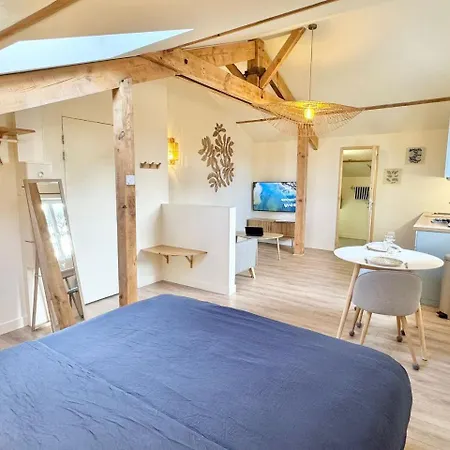 Aux Portes De La Plage, Entièrement Rénovés, Climatisation, Wifi, Parking Gratuit, Linge De Maison Fournit, Ménage En Fin De Compris